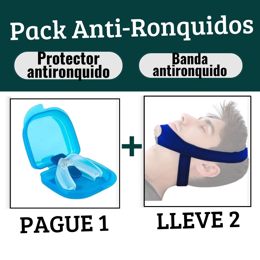 Pack Anti-Ronquidos - Duerme tranquilamente