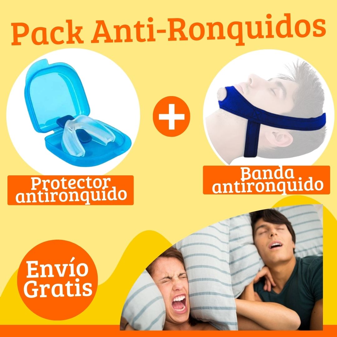 Pack Anti-Ronquidos - Duerme tranquilamente