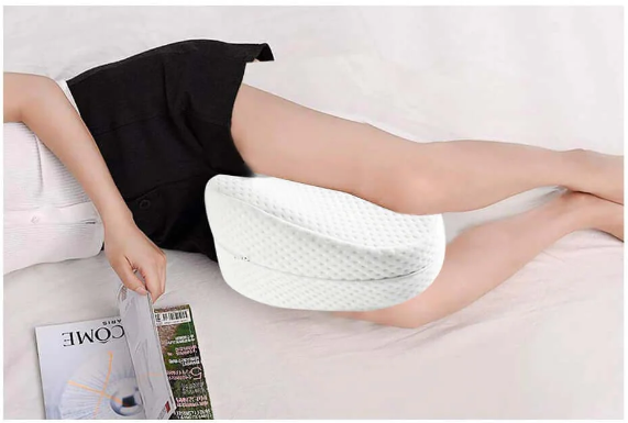 Almohada Ortopédica Entre Piernas, Espuma Viscoelástica 3x1