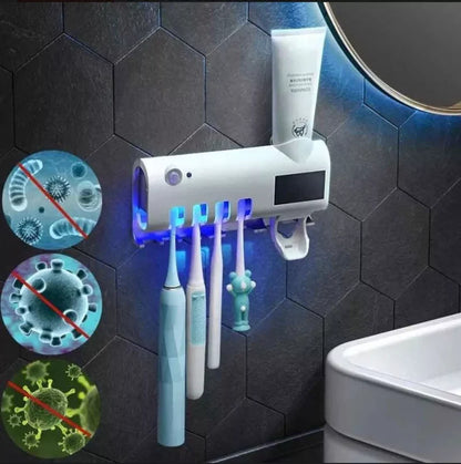 HygienePro 3en1 Esterilizador de Cepillos + Dispensador