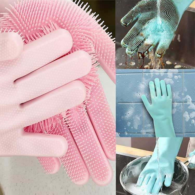 Guantes Silicona Multiusos