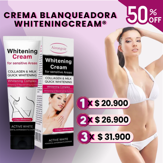 Crema Blanqueadora WhiteningCream®︎